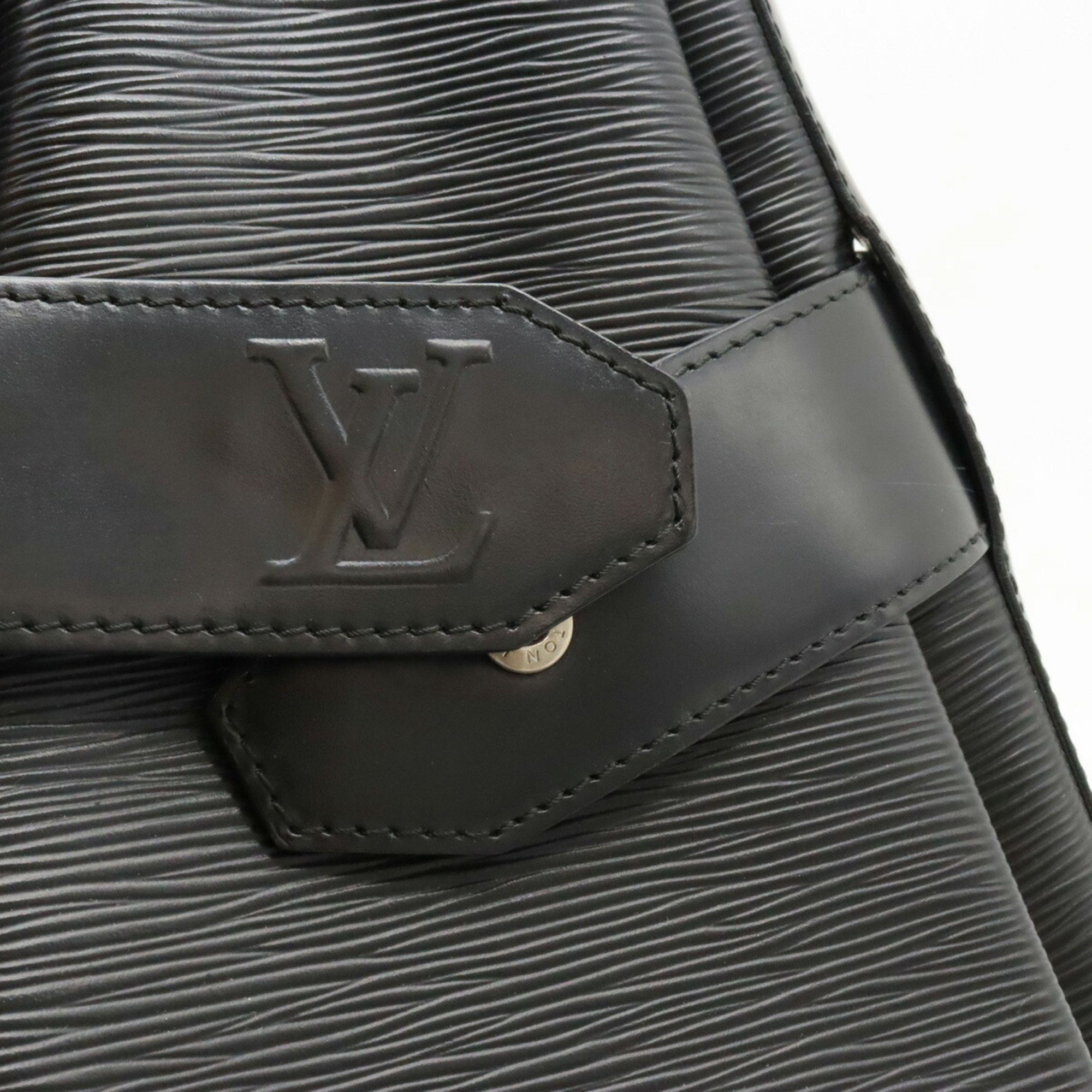 LOUIS VUITTON Epi Sac de Paul PM Shoulder Bag Leather Noir Black M80157