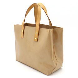 LOUIS VUITTON Louis Vuitton Monogram Vernis Reed PM Handbag Tote Bag Enamel Noisette Beige M91334