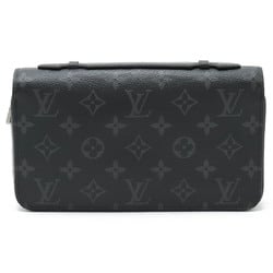 LOUIS VUITTON Louis Vuitton Monogram Eclipse Zippy XL Round Long Wallet Travel Case Second Bag Clutch M61698