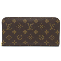 LOUIS VUITTON Louis Vuitton Monogram Portefeuille Ansolite Round Long Wallet Pink M60249