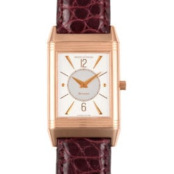 Jaeger-LeCoultre JAEGER LECOULTRE 250.2.86 Reverso Classic Watch, Hand-wound, Silver Dial, K18PG, Solid Gold, Men's