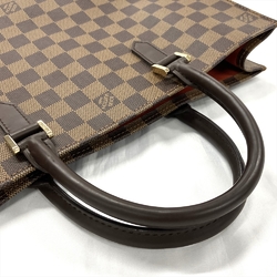 Louis Vuitton LOUIS VUITTON Sac Plat Tote Bag Damier Ebene N51140 MI1005