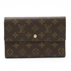 LOUIS VUITTON Louis Vuitton Monogram Pochette Passport Case Tri-fold Long Wallet M60135