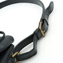 LOUIS VUITTON Epi Noe Shoulder Bag Soft Leather Noir Black M59002
