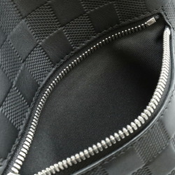 LOUIS VUITTON Damier Infini Discovery PM Shoulder Bag Onyx Black N42415