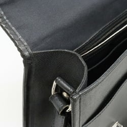 LOUIS VUITTON Louis Vuitton Taiga Alexei Shoulder Bag Ardoise Black M32472
