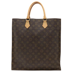 LOUIS VUITTON Louis Vuitton Monogram Sac Plat Tote Bag Handbag Square M51140