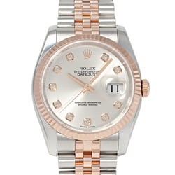 Rolex ROLEX Datejust 36 116231G Silver Dial Men's Watch