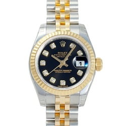 Rolex ROLEX Datejust 26 179173G Black Dial Wristwatch Ladies