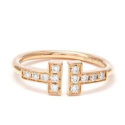 Tiffany T diamond wire ring in 18k rose gold