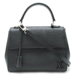 LOUIS VUITTON Epi Cluny BB Handbag Shoulder Bag Noir Black M41312