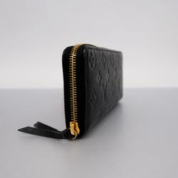 Louis Vuitton Long Wallet Monogram Empreinte Portefeuille Clemence M60171 Noir Ladies