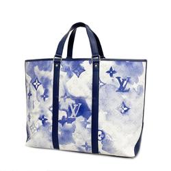 Louis Vuitton Tote Bag Monogram Watercolor Weekend GM M45755 Blue Men's Women's