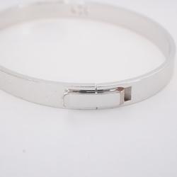 Hermes Bangle H d'Ancre Diamond K18WG White Gold Women's