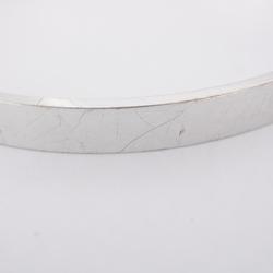 Hermes Bangle H d'Ancre Diamond K18WG White Gold Women's