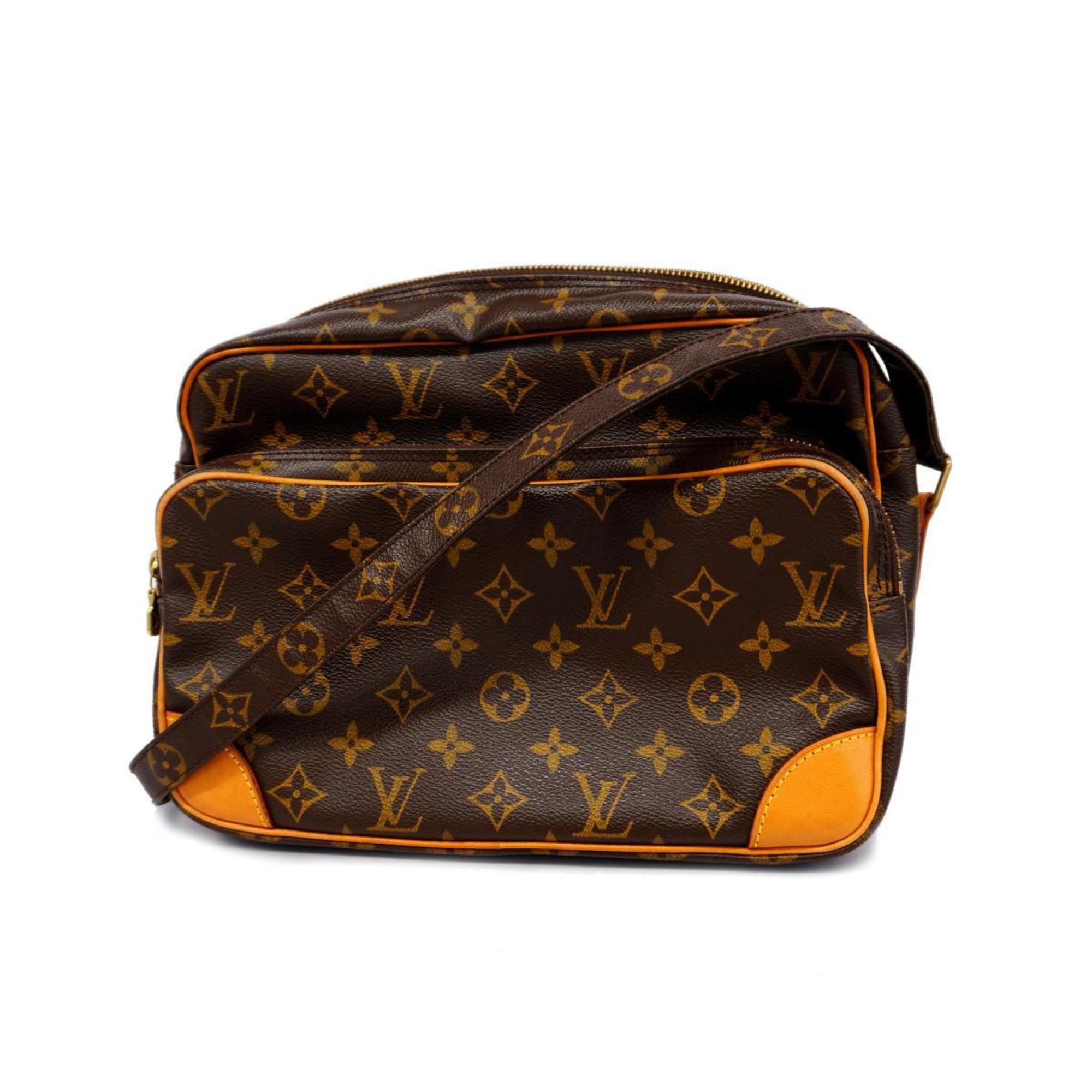 Louis Vuitton Shoulder Bag Monogram Nile M45244 Brown Ladies