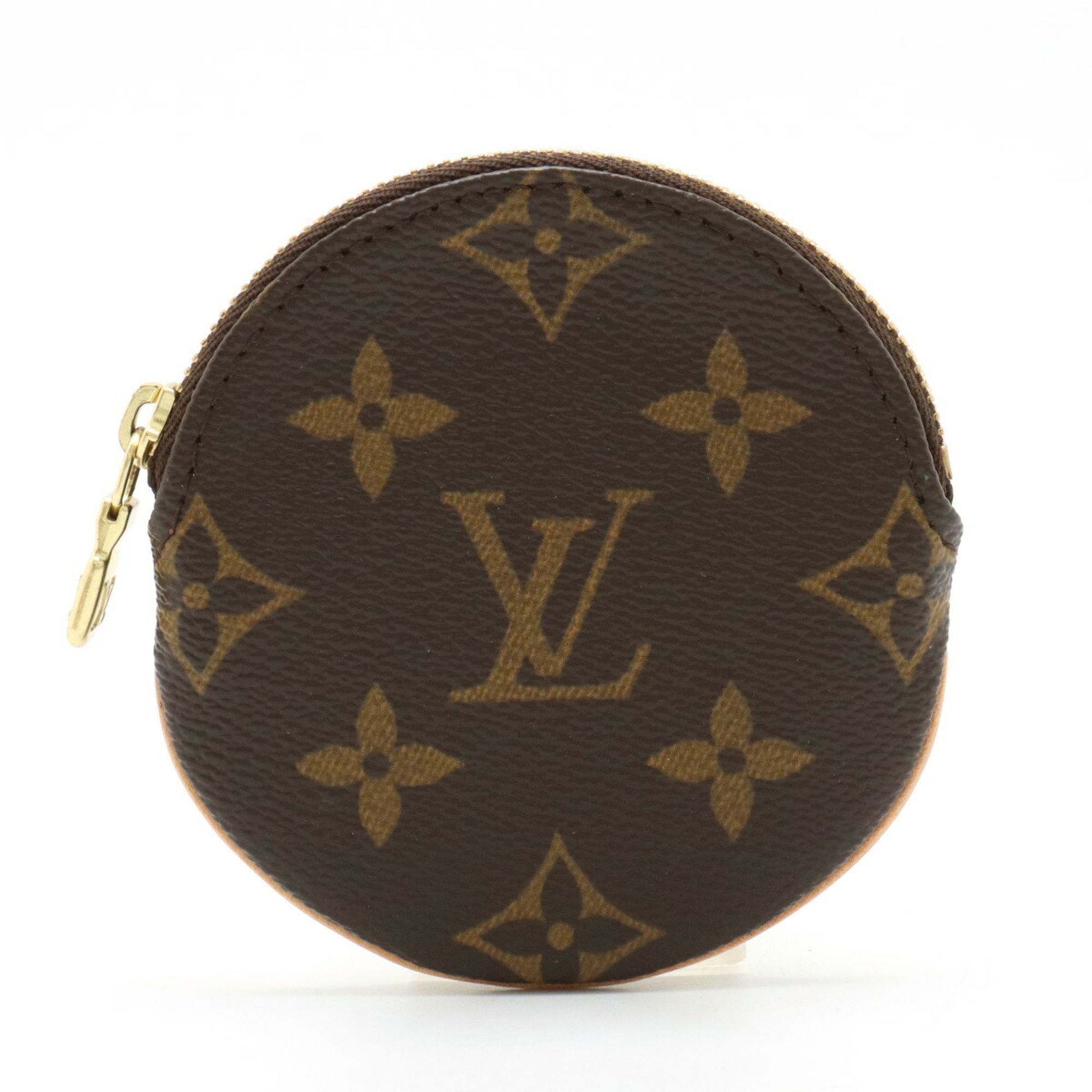 LOUIS VUITTON Louis Vuitton Monogram Porto Monnaie Long Coin Case Purse Round M61926