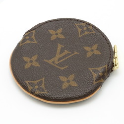 LOUIS VUITTON Louis Vuitton Monogram Porto Monnaie Long Coin Case Purse Round M61926