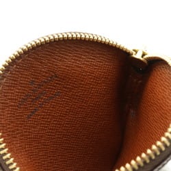 LOUIS VUITTON Louis Vuitton Monogram Porto Monnaie Long Coin Case Purse Round M61926