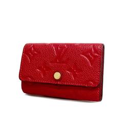 Louis Vuitton Key Case Monogram Empreinte Multicle 6 M63708 Scarlet Men's Women's