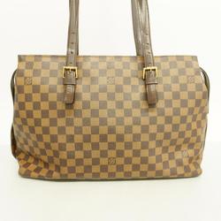 Louis Vuitton Shoulder Bag Damier Chelsea N51119 Ebene Ladies