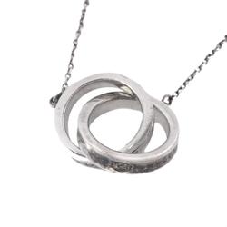 Tiffany Necklace Interlocking 925 Silver Women's