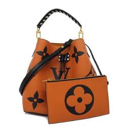 Louis Vuitton Handbag Monogram Giant NeoNoe LV Crafty M56888 Caramel Ladies