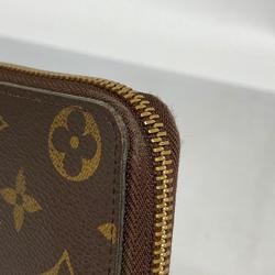 Louis Vuitton Long Wallet Monogram Portefeuille Clemence M60743 Pimon Brown Ladies