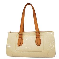 Louis Vuitton Handbag Vernis Rosewood Avenue M93508 Pearl Ladies