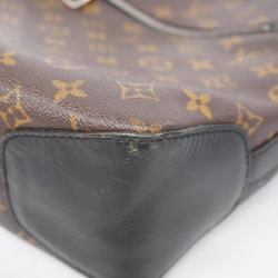 Louis Vuitton Shoulder Bag Monogram Macassar Torres PM M40635 Brown Black Men's