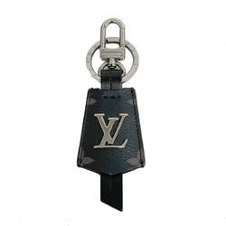 Louis Vuitton Keychain Monogram Eclipse Portecle Clochecle Black Men's