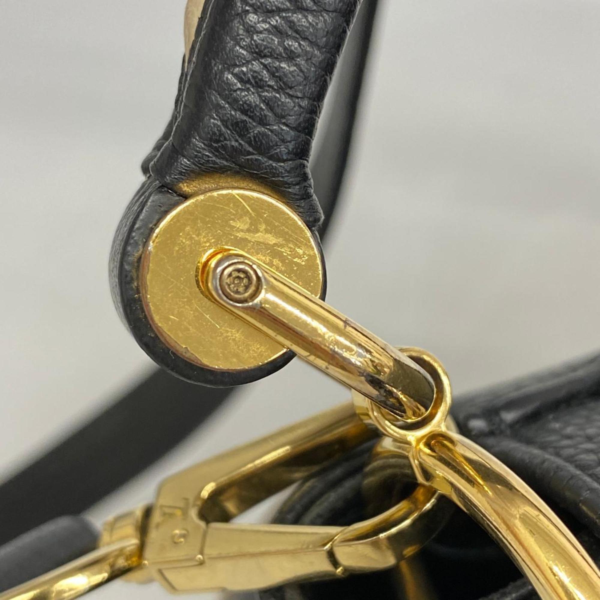 Louis Vuitton Handbag Monogram Double V M54439 Noir Brown Ladies