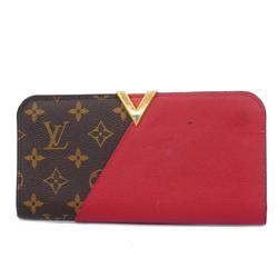 Louis Vuitton Long Wallet Monogram Portofoi Yukimono M56174 Cerise Men's Women's