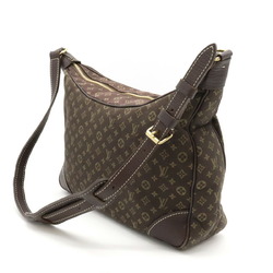 LOUIS VUITTON Louis Vuitton Monogram Run Boulogne Shoulder Bag Ebene Brown Dark M95225