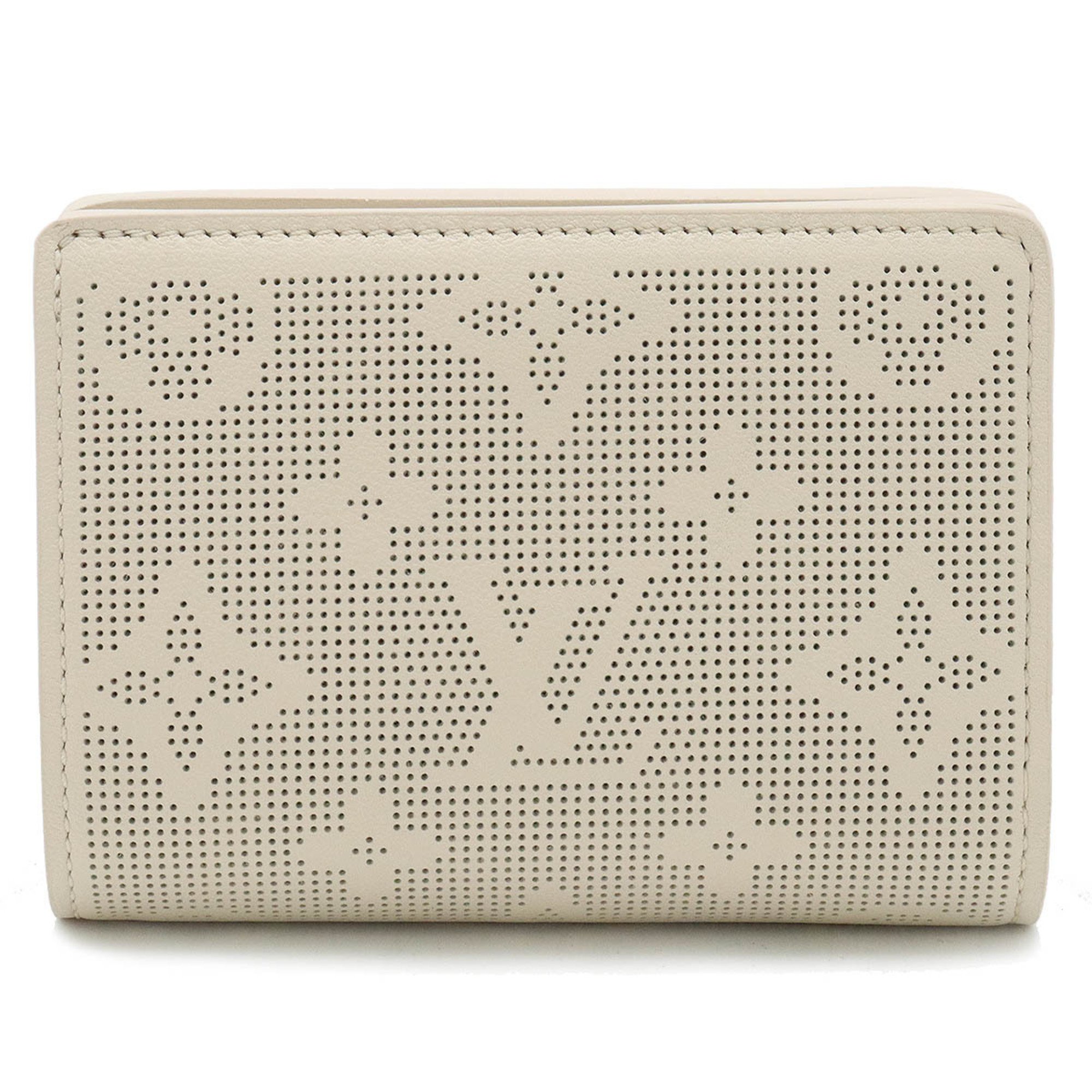 LOUIS VUITTON Louis Vuitton Monogram Mahina Portefeuille Q Bi-fold Compact Wallet Limited Edition Quartz M83075