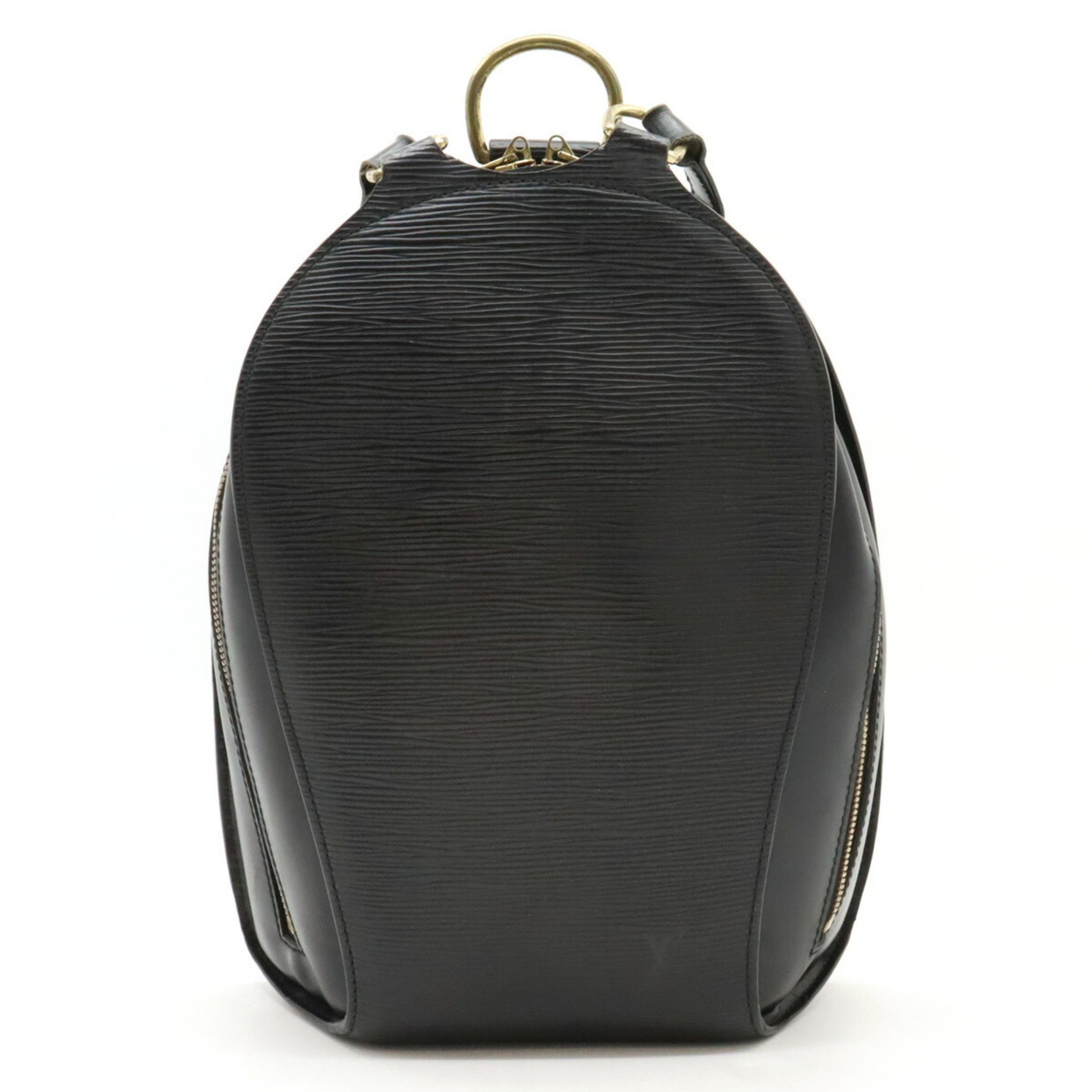 LOUIS VUITTON Epi Mabillon Rucksack Shoulder Bag Leather Noir Black M52232