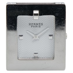 Hermes Belt Watch BE1.210 Quartz White Dial Stainless Steel Leather Women's HERMES