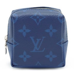 LOUIS VUITTON Louis Vuitton Taigarama Portocle Cobalt Square Multi Pouch Bag Charm M69309
