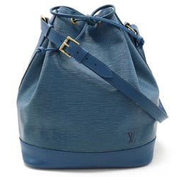 LOUIS VUITTON Epi Noe Shoulder Bag Leather Toledo Blue M44005