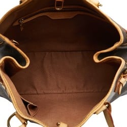 Louis Vuitton Monogram Batignolles Horizontal Handbag Tote Bag M51154 Brown PVC Leather Women's LOUIS VUITTON