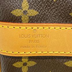 Louis Vuitton Boston Bag Monogram Keepall Bandouliere 55 M41414 Brown Men's Women's