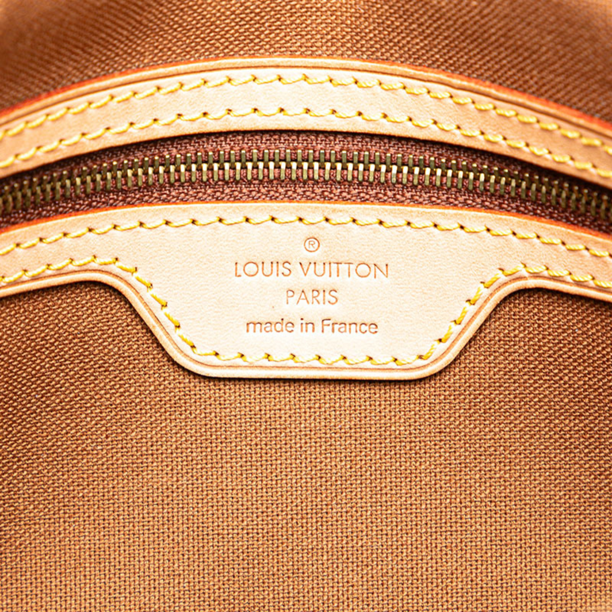 Louis Vuitton Monogram Looping Shoulder Bag Handbag M51147 Brown PVC Leather Women's LOUIS VUITTON