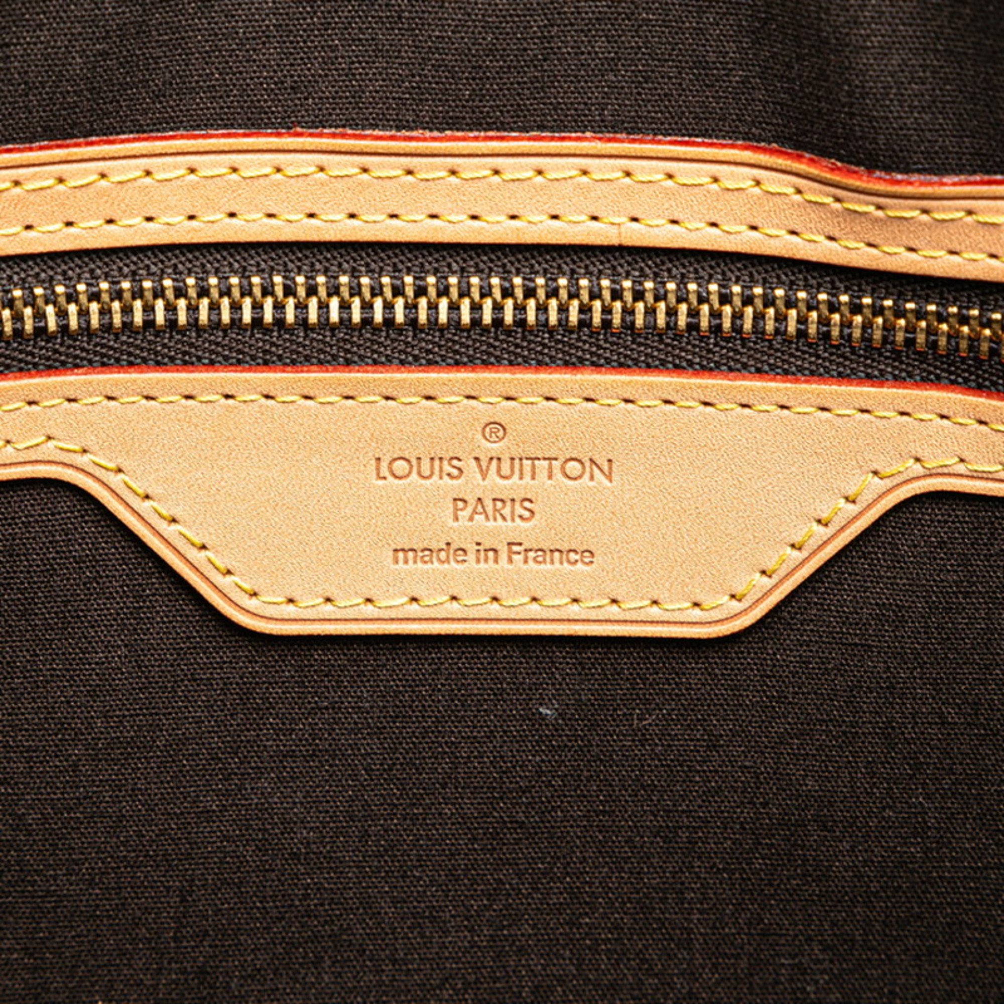 Louis Vuitton Monogram Vernis MM Handbag Shoulder Bag M91619 Amaranth Purple Patent Leather Women's LOUIS VUITTON