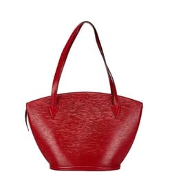 Louis Vuitton Epi Saint Jacques Tote Bag Shoulder M52267 Castilian Red Leather Women's LOUIS VUITTON