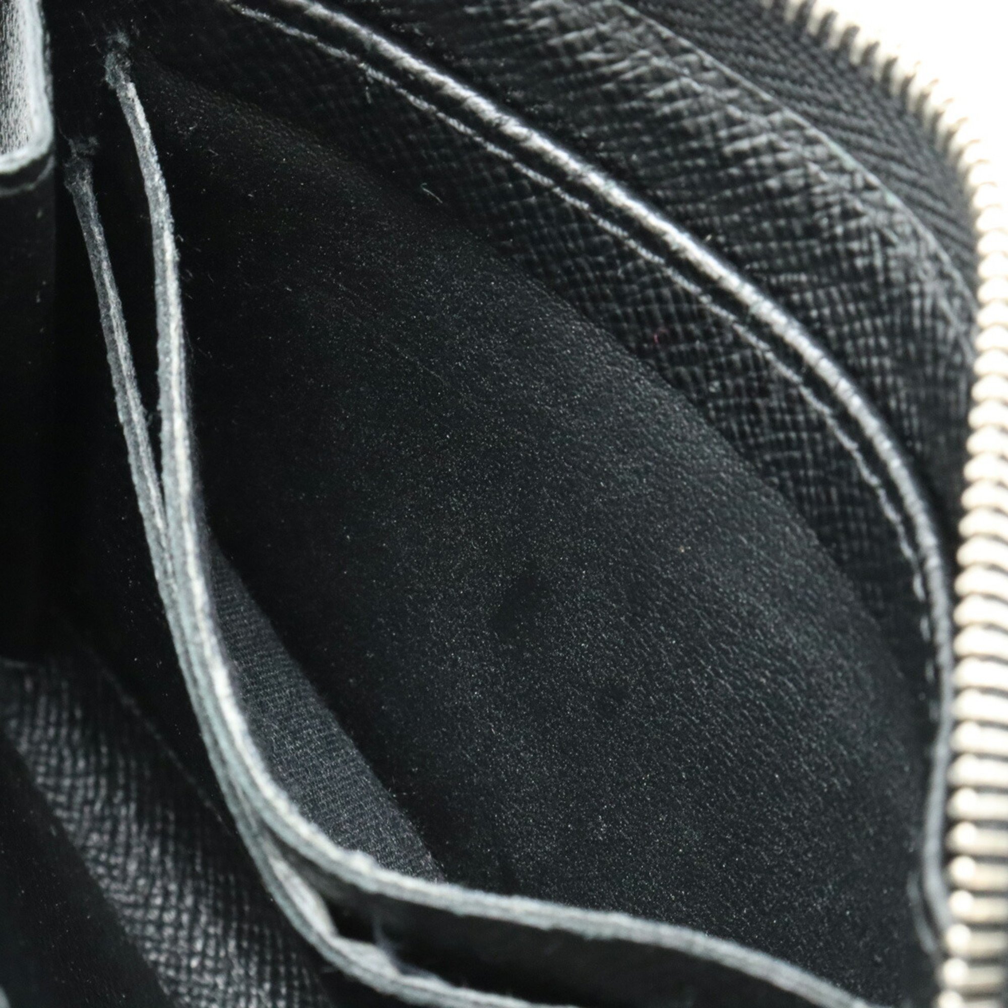 LOUIS VUITTON Epi Zippy Coin Purse Case Leather Noir Black M60152