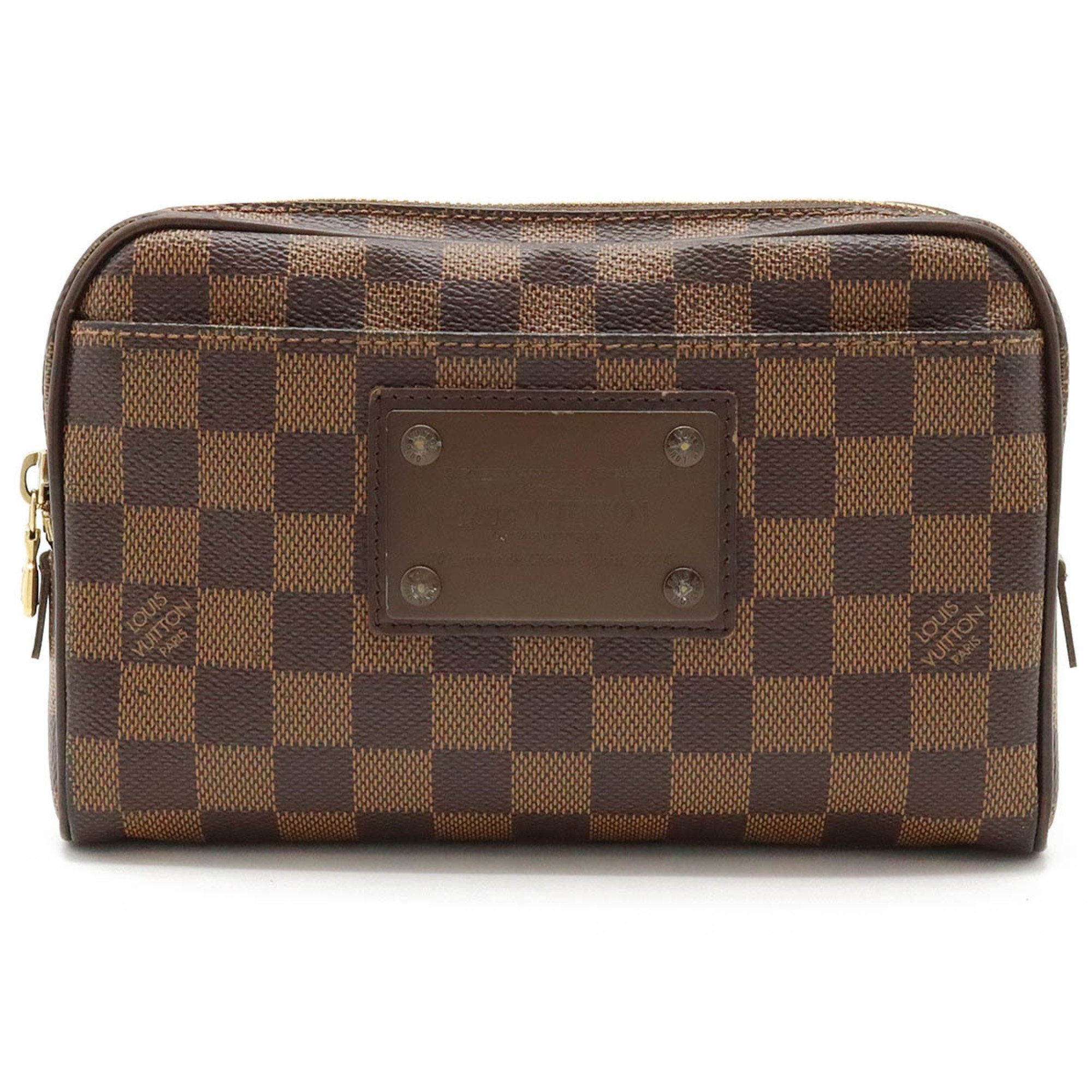 LOUIS VUITTON Damier Bumbag Brooklyn Body Bag Waist Hip N41101