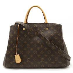 LOUIS VUITTON Louis Vuitton Monogram Montaigne GM Handbag Tote Bag M41067