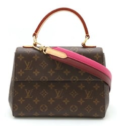 LOUIS VUITTON Louis Vuitton Monogram Cluny BB Handbag Shoulder Bag Rose Pink M42738