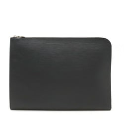 LOUIS VUITTON Louis Vuitton Epi Pochette Jour GM NM Clutch Bag L-Shaped Noir Black M64153