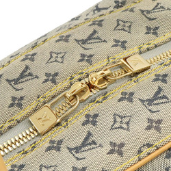 LOUIS VUITTON Louis Vuitton Monogram Marie Handbag Boston Bag Canvas Blue M92003